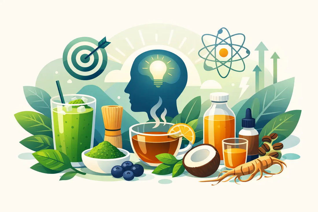 9 Best Natural Focus Drinks for Clean Energy