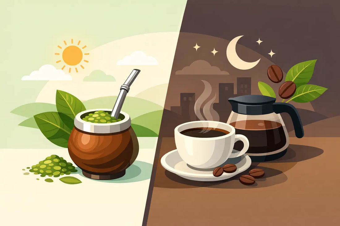 Yerba Mate vs Coffee Caffeine